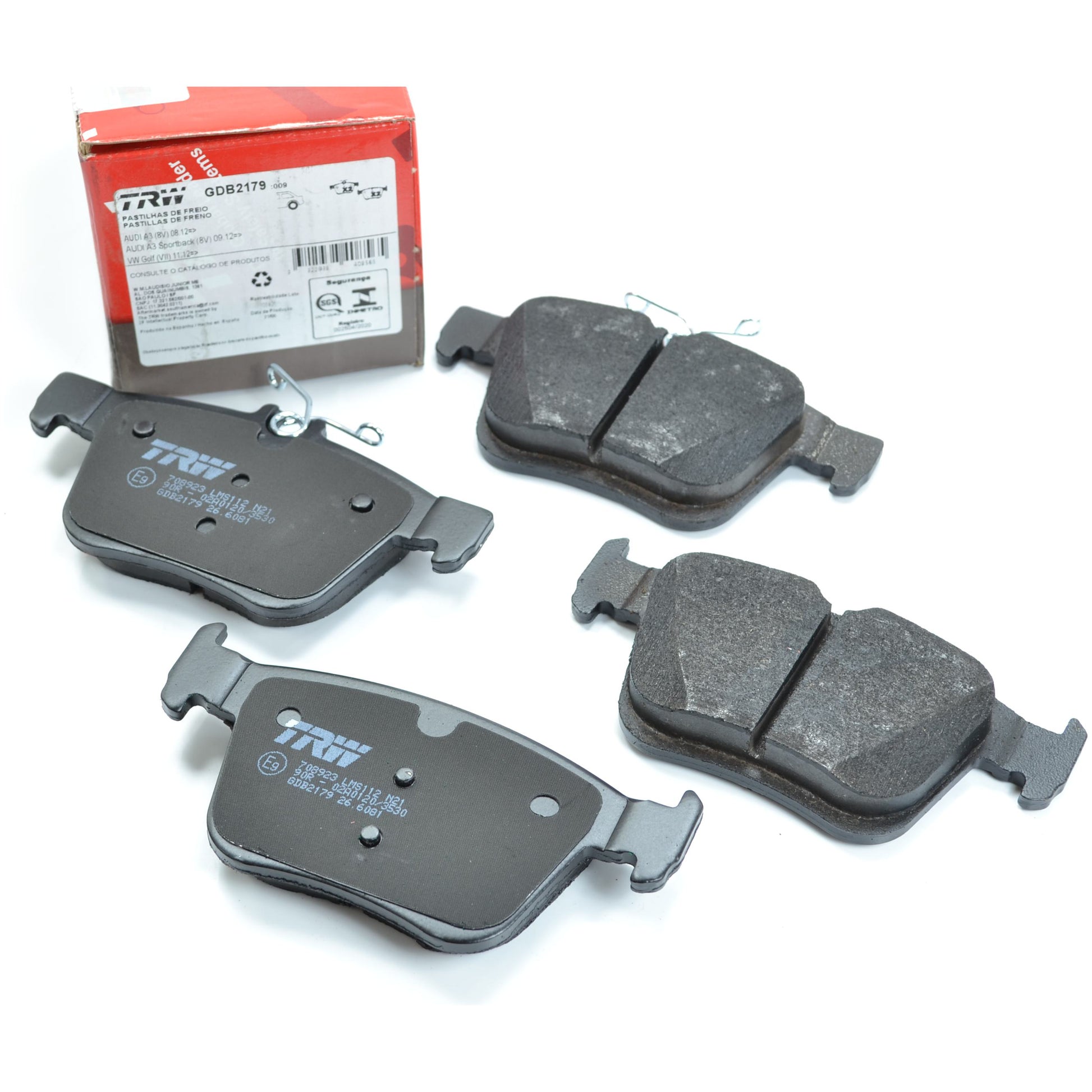 Pastilhas Freio Traseira Antirruído Cotec - TRW - GDB2179 - (1)