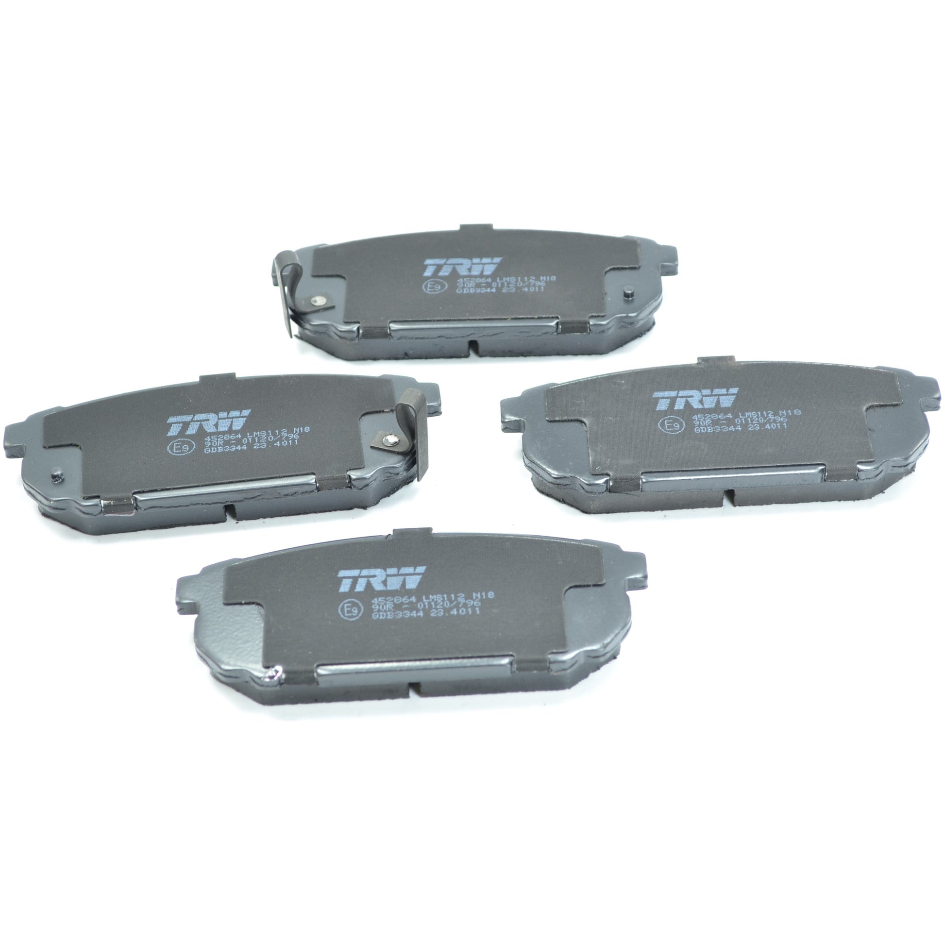 Pastilhas Freio Traseira Antirruído Cotec - TRW - GDB3344 - (4)