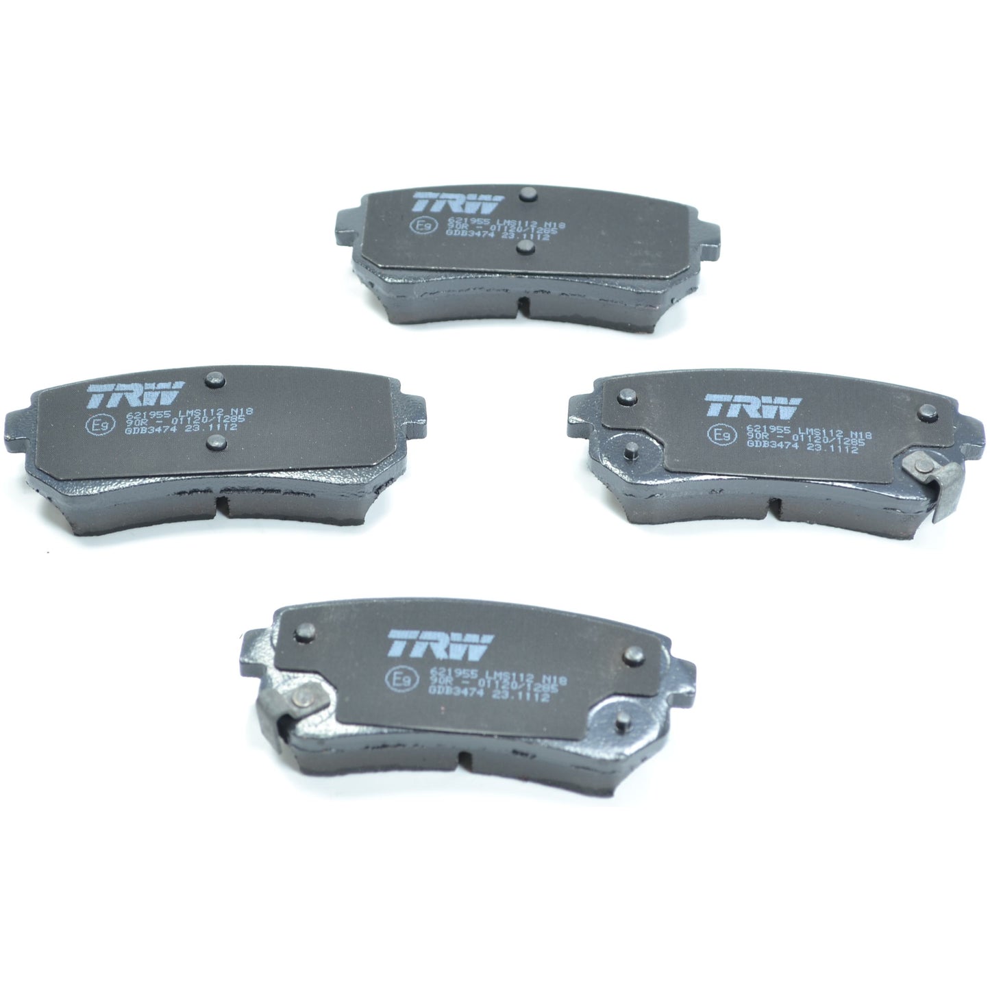 Pastilhas Freio Traseira Antirruído Cotec - TRW - GDB3474 - (5)