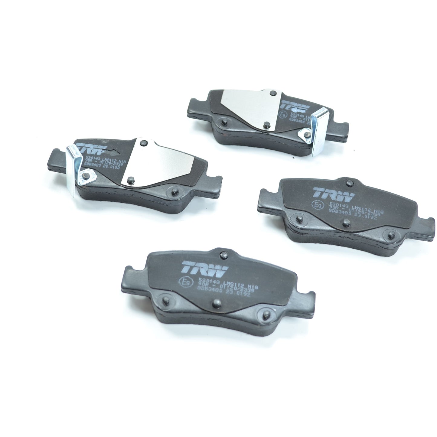 Pastilhas Freio Traseira Antirruído Cotec - TRW - GDB3480 - (5)