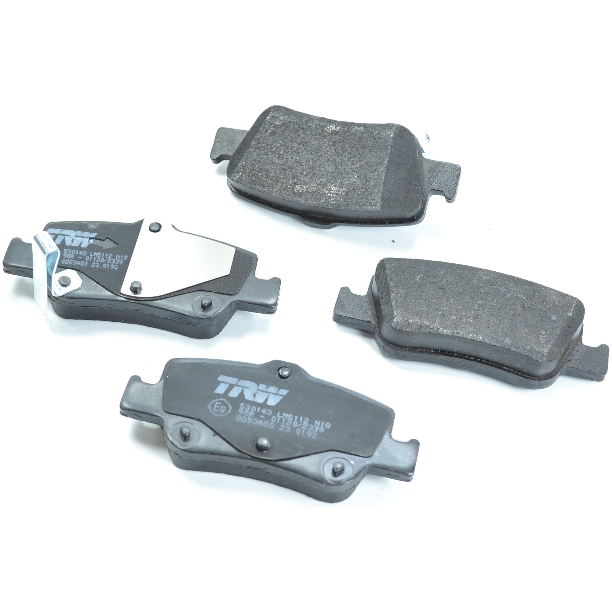 Pastilhas Freio Traseira Antirruído Cotec - TRW - GDB3480 - (3)