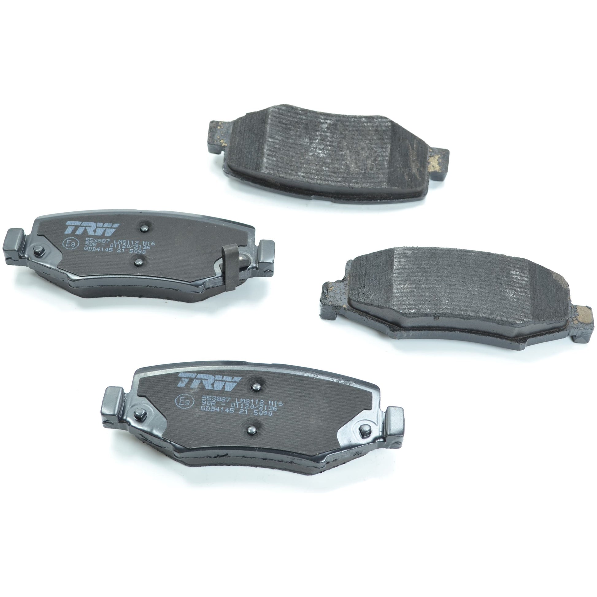 Pastilhas Freio Traseira Antirruído Cotec - TRW - GDB4145 - (2)