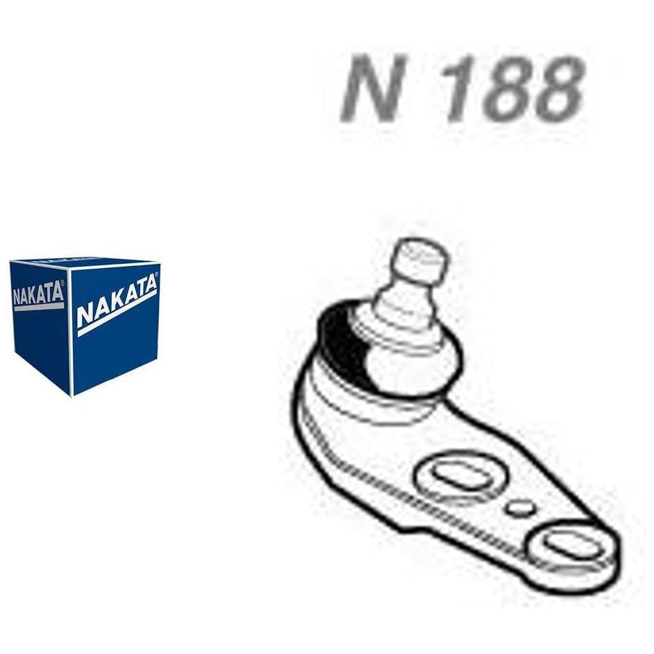 Pivô de Suspensão Dianteiro Inferior Esquerdo - Nakata - N 188 - (1)