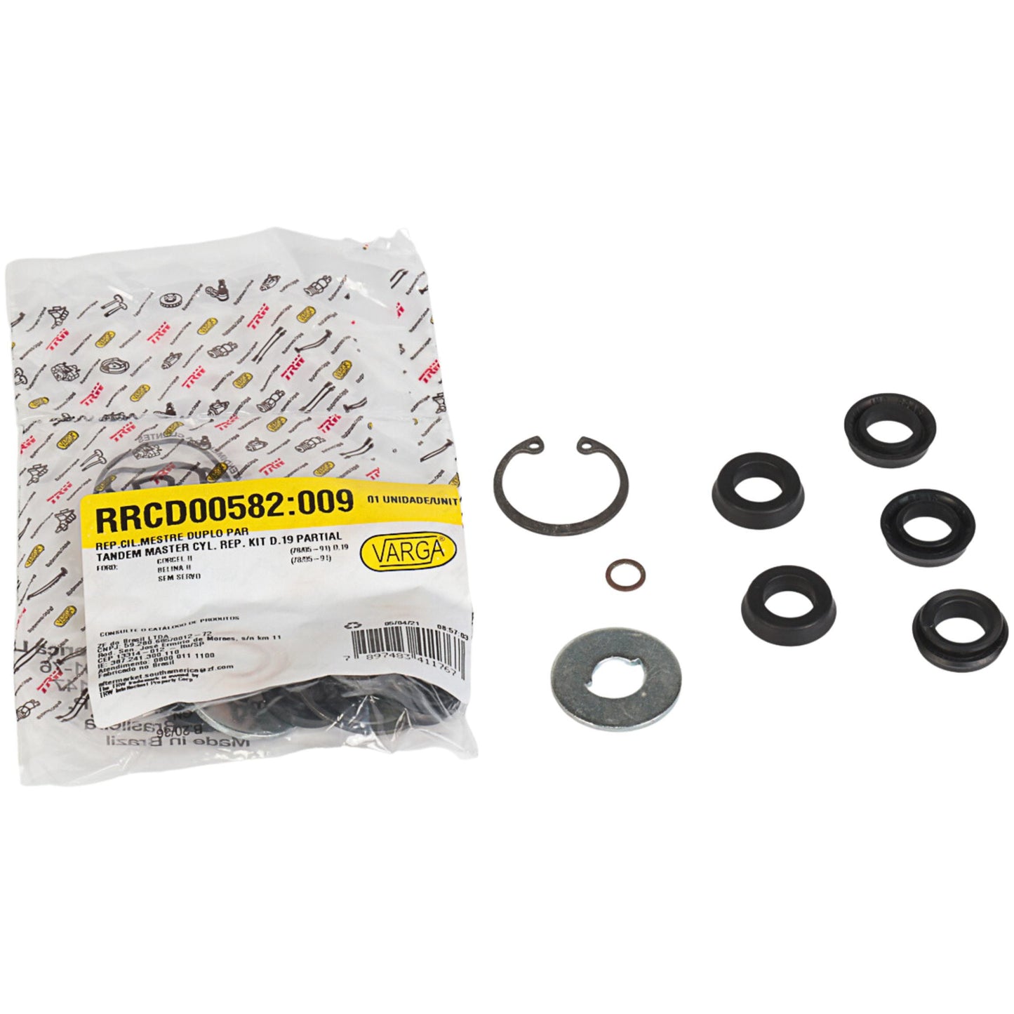 Reparo Cilindro Mestre Duplo - TRW - RRCD00582 - (1)