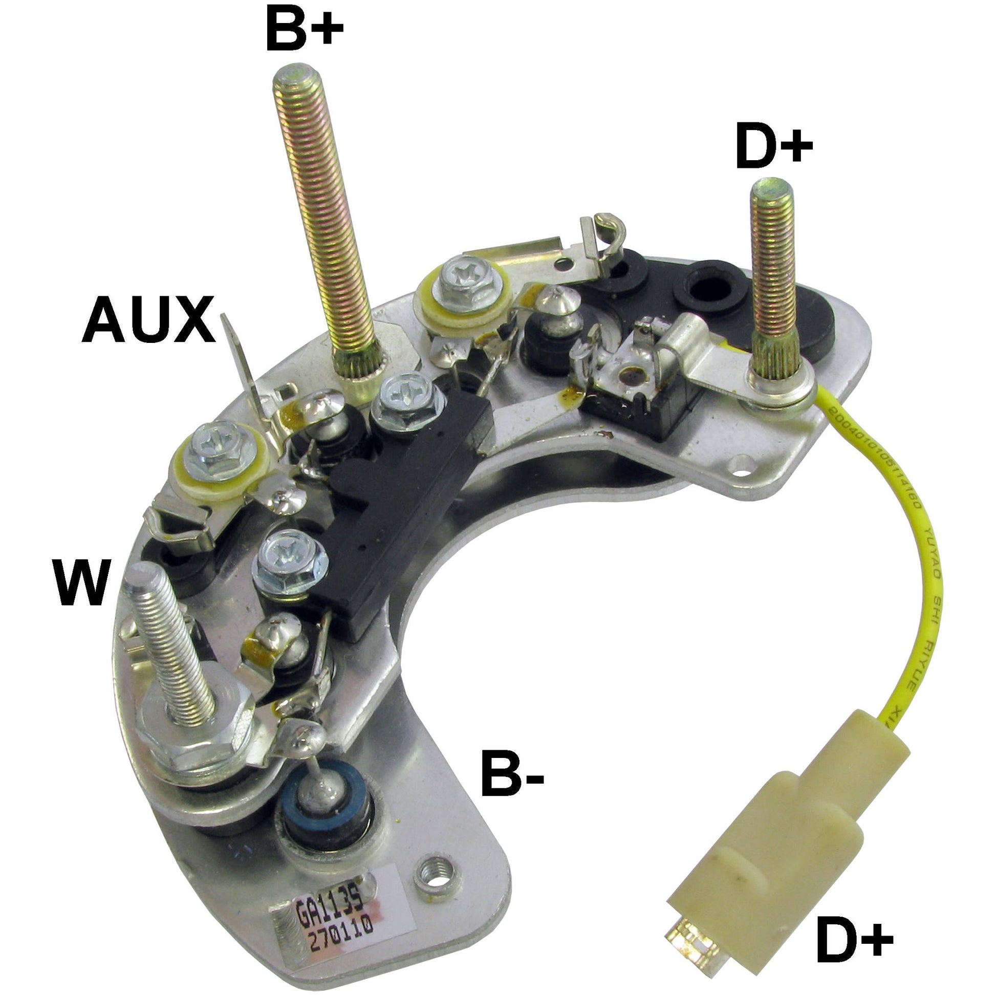 Retificador do Alternador - Gauss - GA1139 - (1)