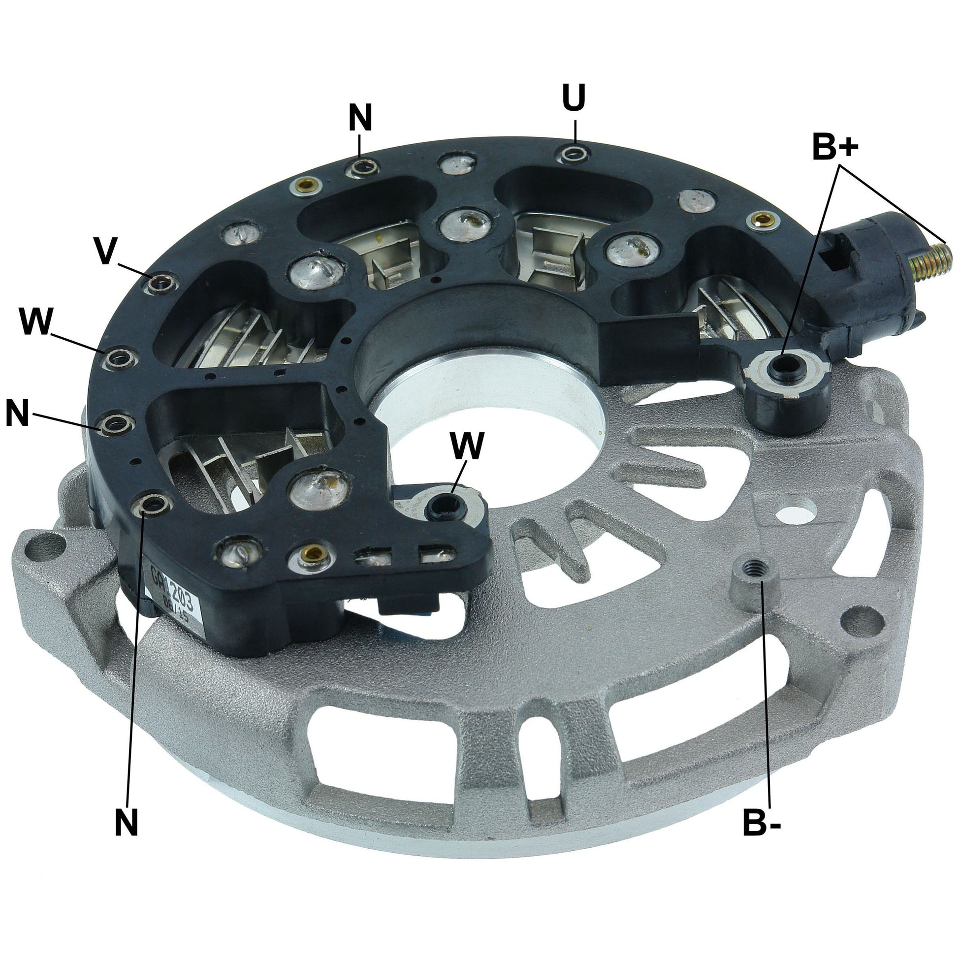 Retificador do Alternador - Gauss - GA1203 - (1)