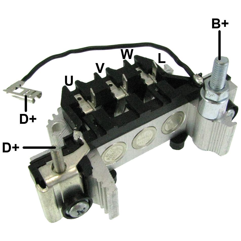 Retificador do Alternador - Gauss - GA1328 - (1)