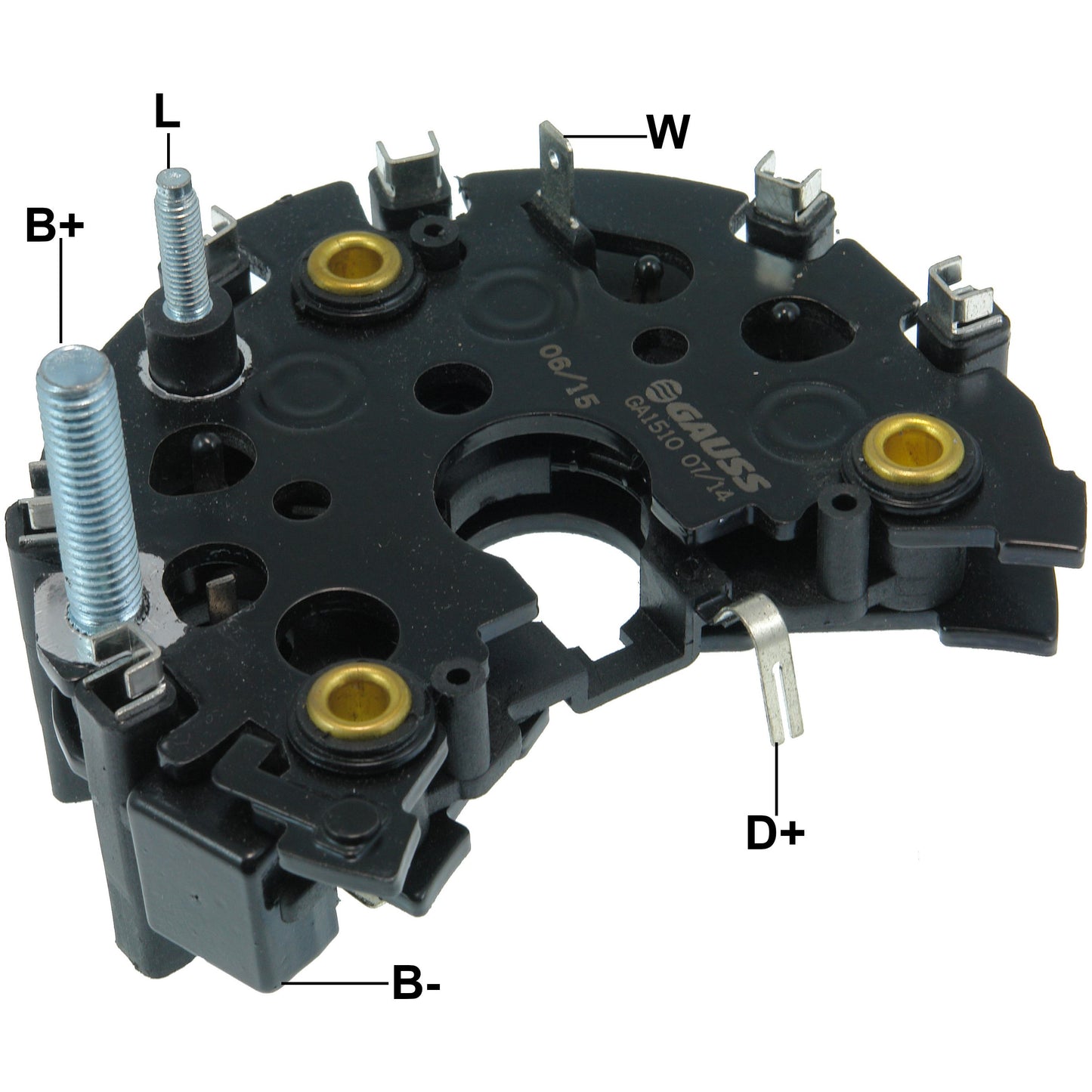 Retificador do Alternador - Gauss - GA1510 - (1)