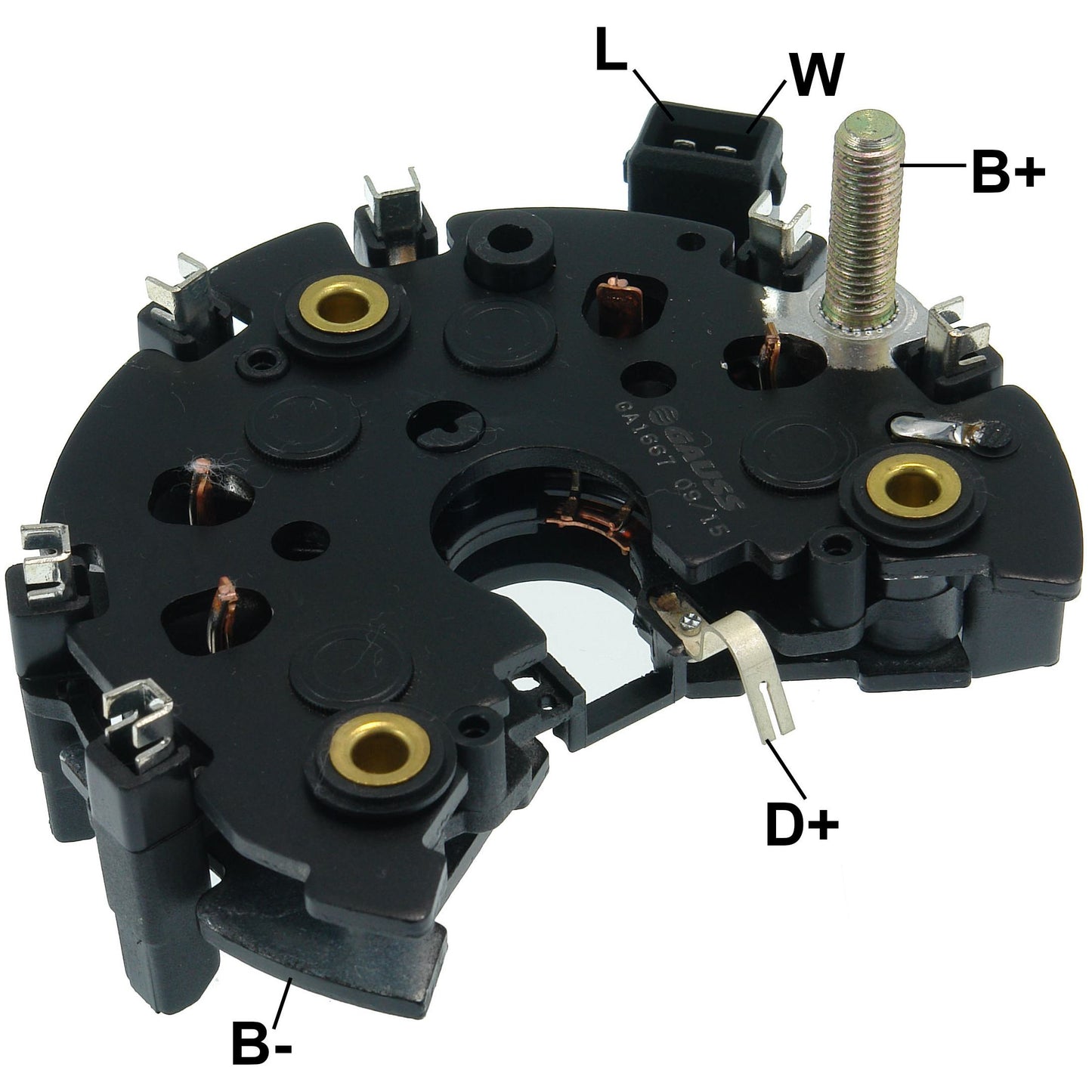 Retificador do Alternador - Gauss - GA1667 - (1)