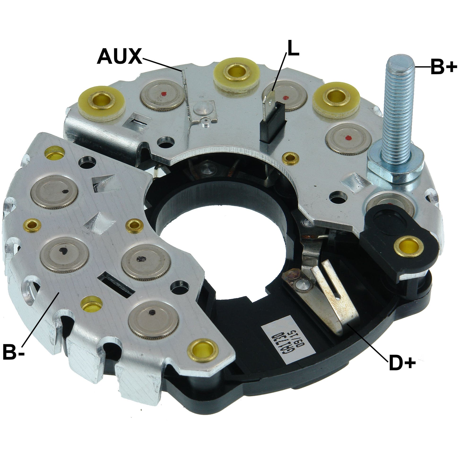 Retificador do Alternador - Gauss - GA1730 - (1)