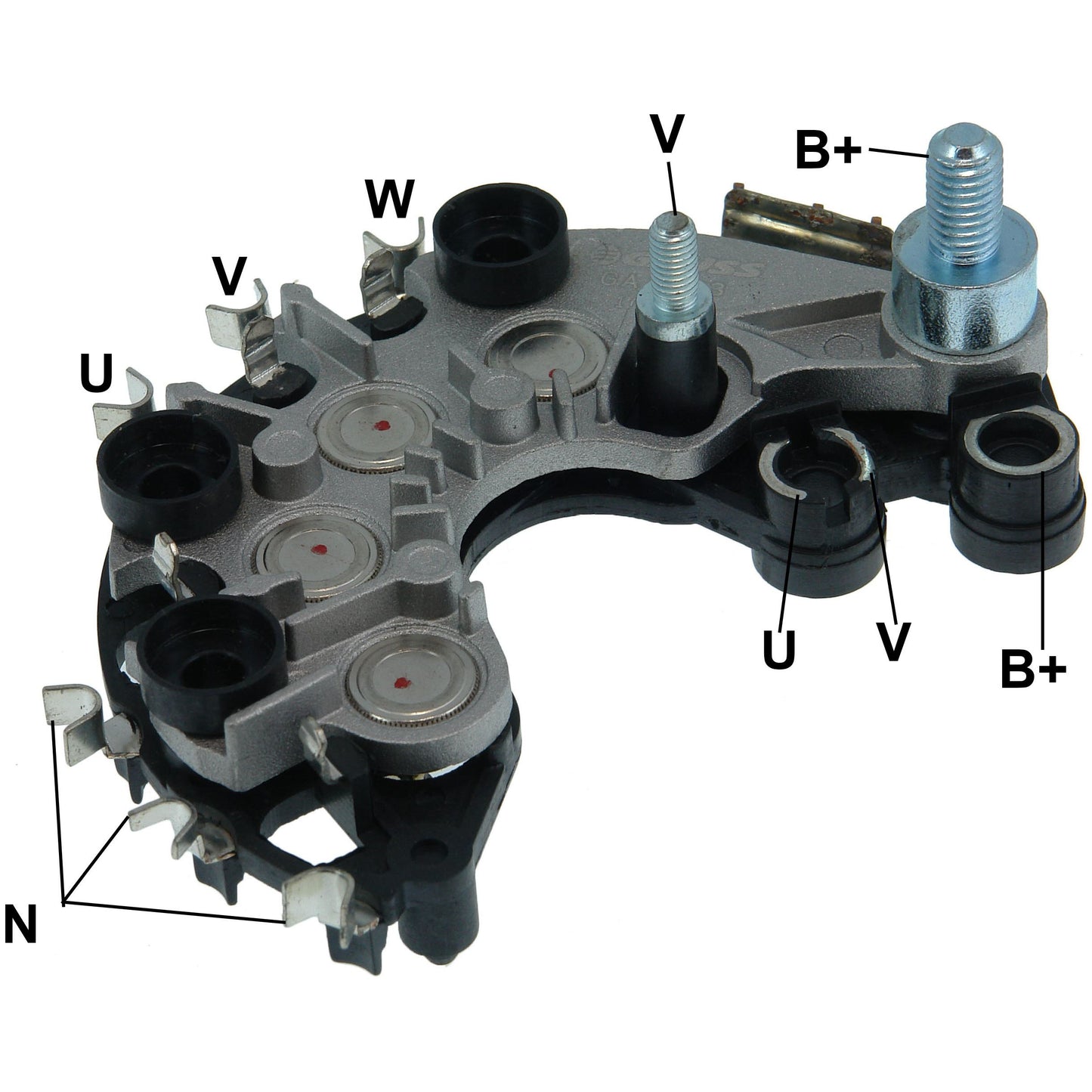 Retificador do Alternador - Gauss - GA1823 - (1)