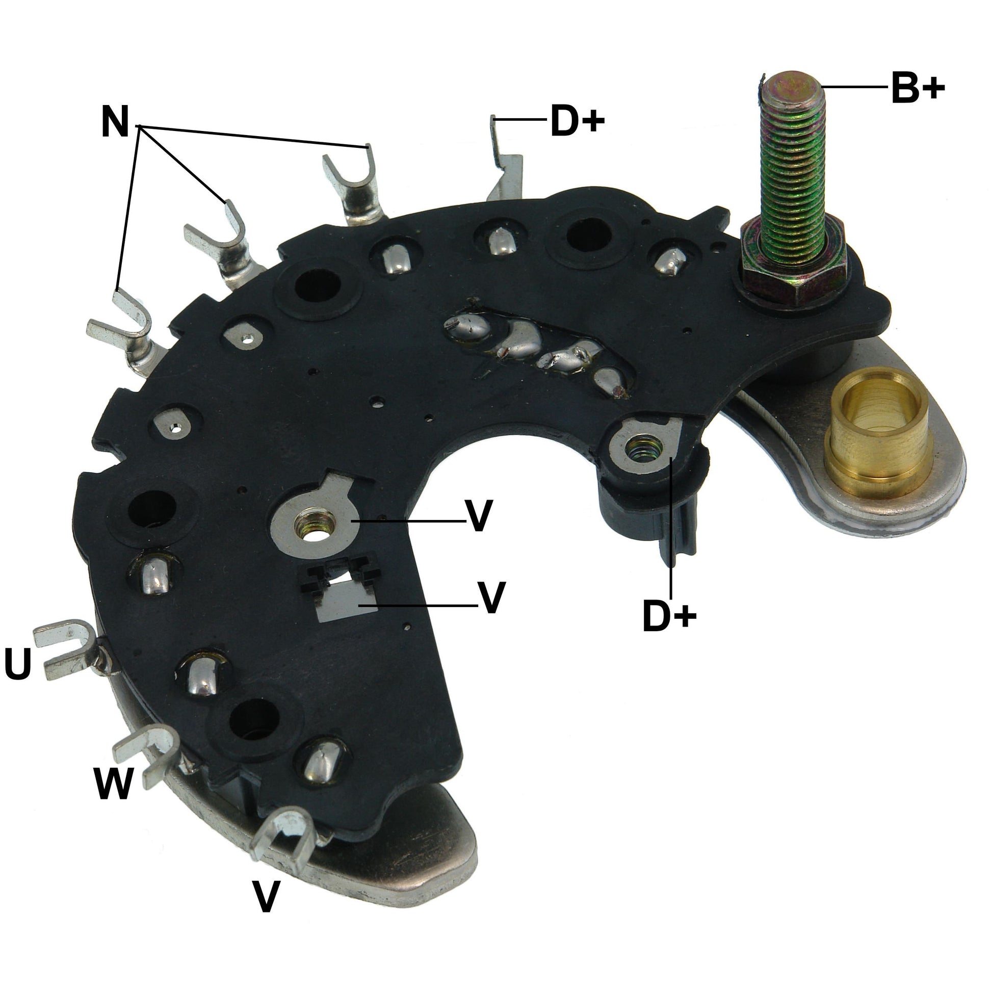 Retificador do Alternador - Gauss - GA1842 - (1)