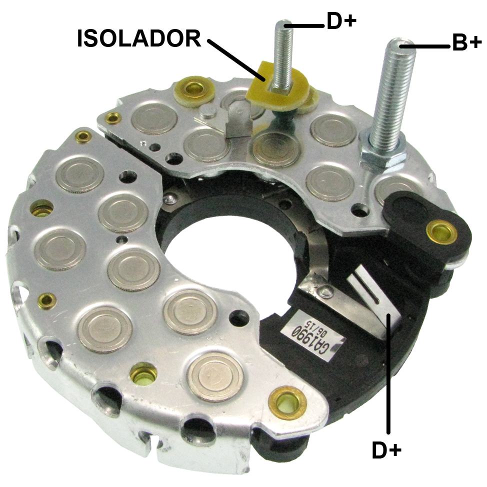 Retificador do Alternador - Gauss - GA1990 - (1)