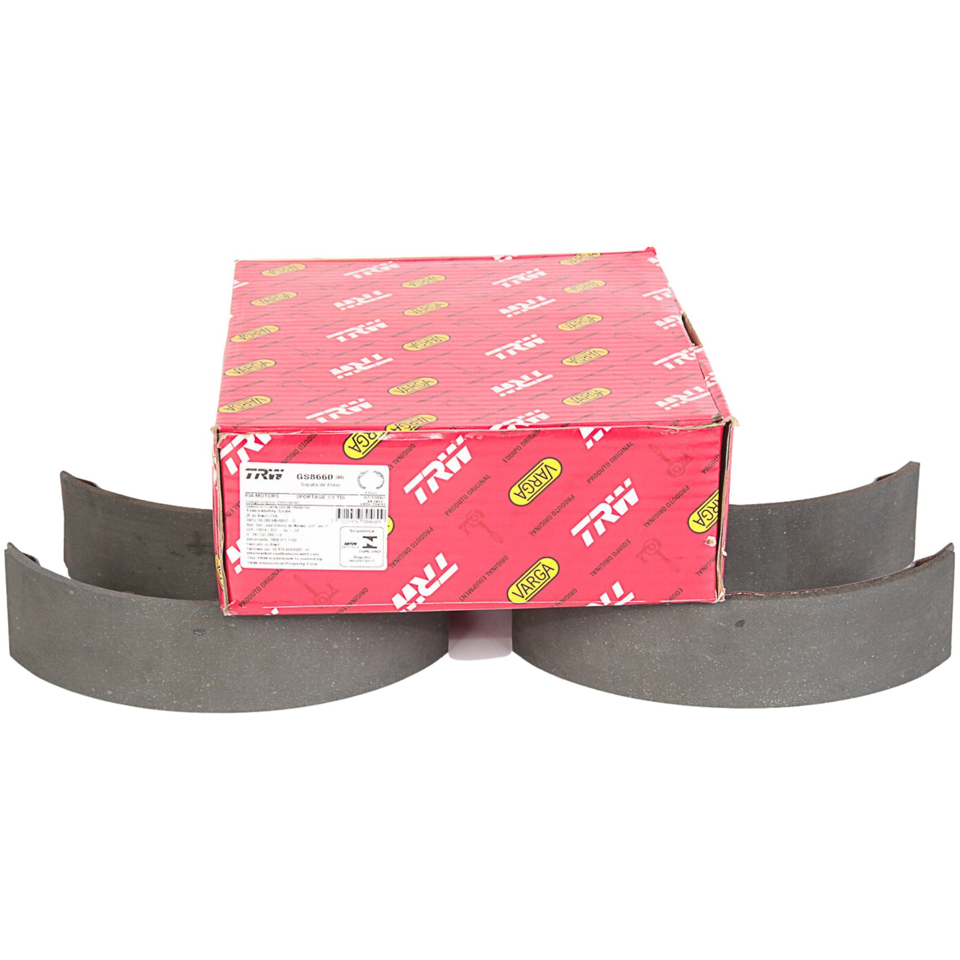 Sapatas Freio Traseiro Direito Esquerdo - TRW - GS8660 - (4)