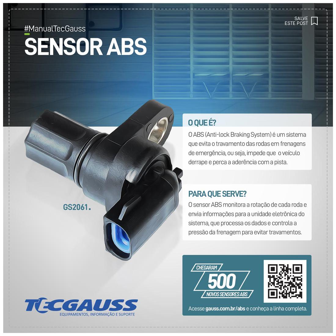 Sensor Abs - Gauss - GS2192 - (2)