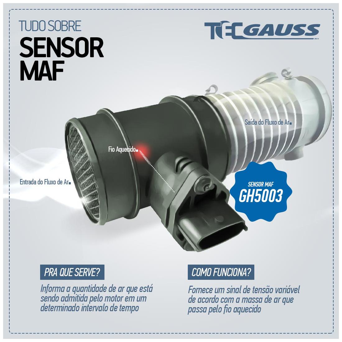 Sensor de Fluxo de Ar - Gauss - GH5216 - (3)