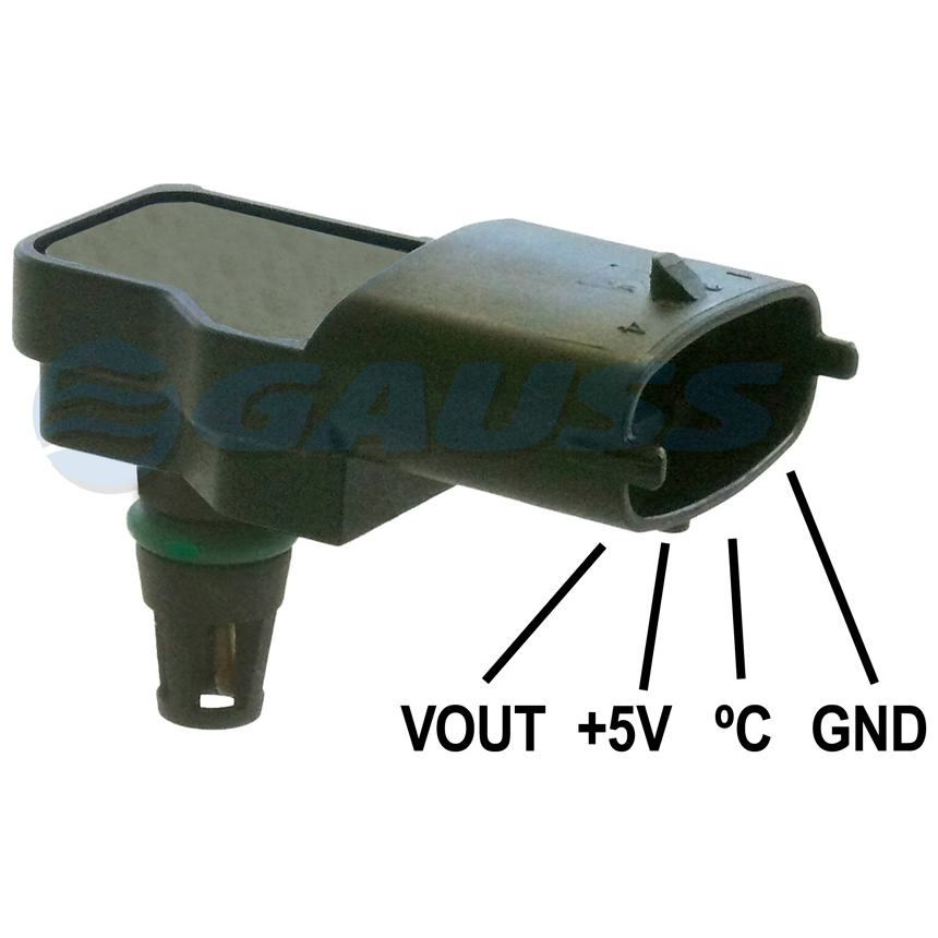 Sensor de Pressão do Coletor - MAP - Gauss - GI3030 - (1)