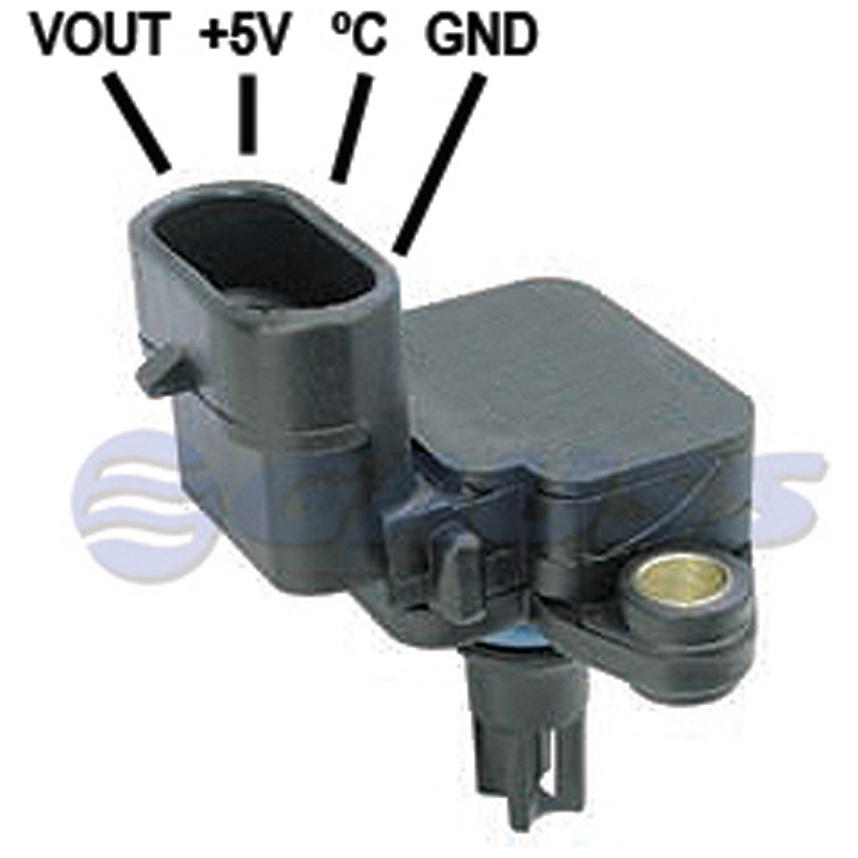 Sensor de Pressão do Coletor - MAP - Gauss - GI3092 - (1)