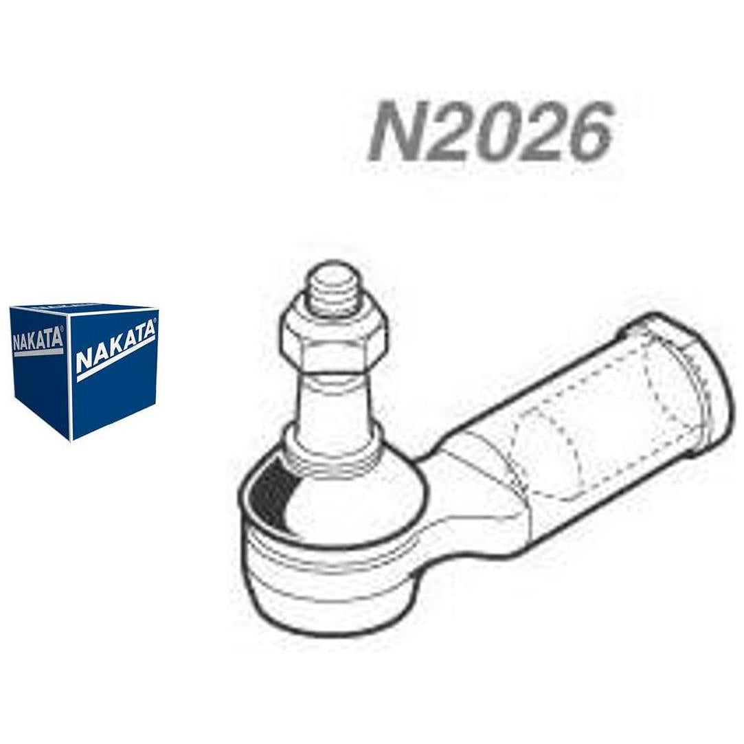 Terminal de Direção Dianteiro Esquerdo - Nakata - N 2026 - (1)