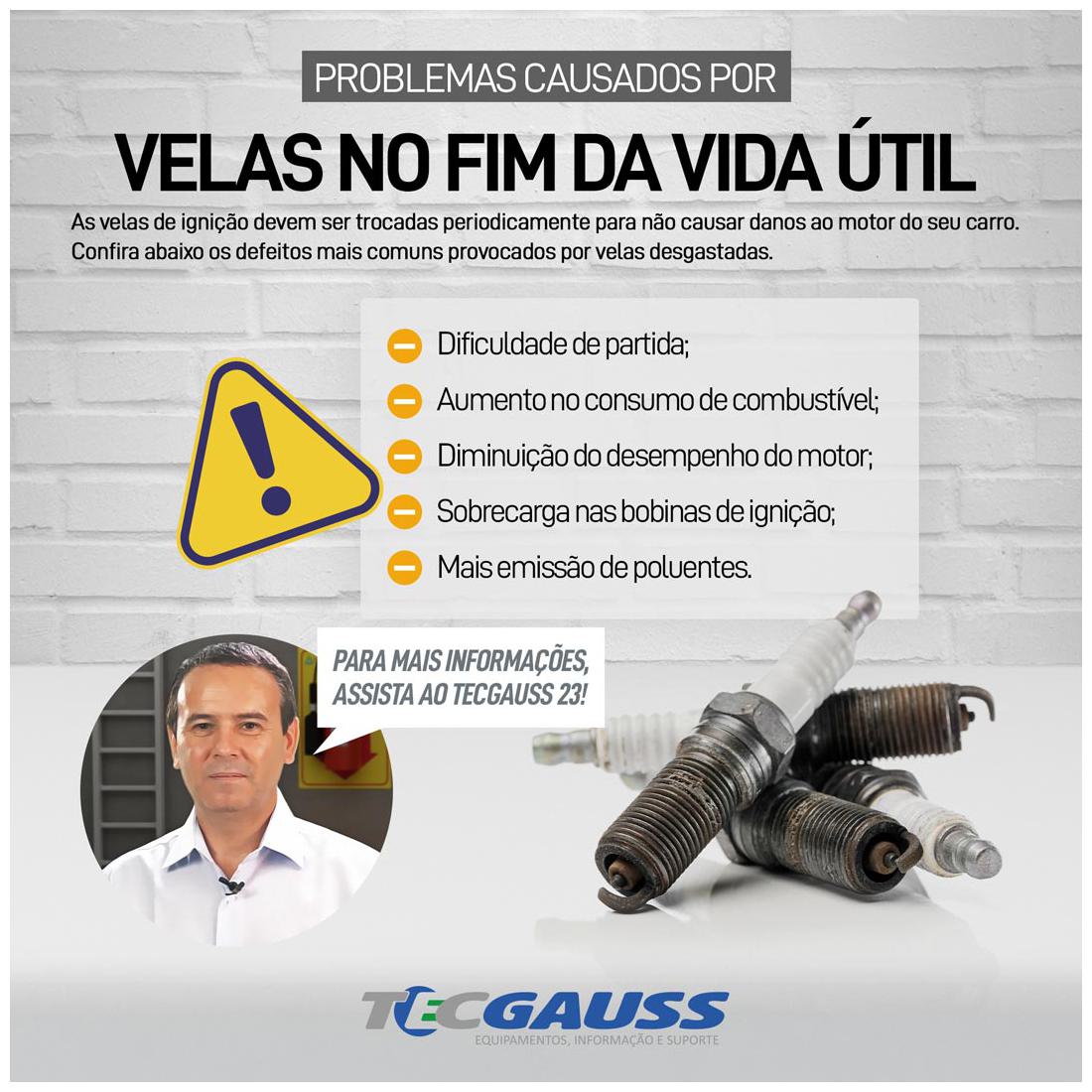 Vela de Ignição - Gauss - GV4R01 - (2)