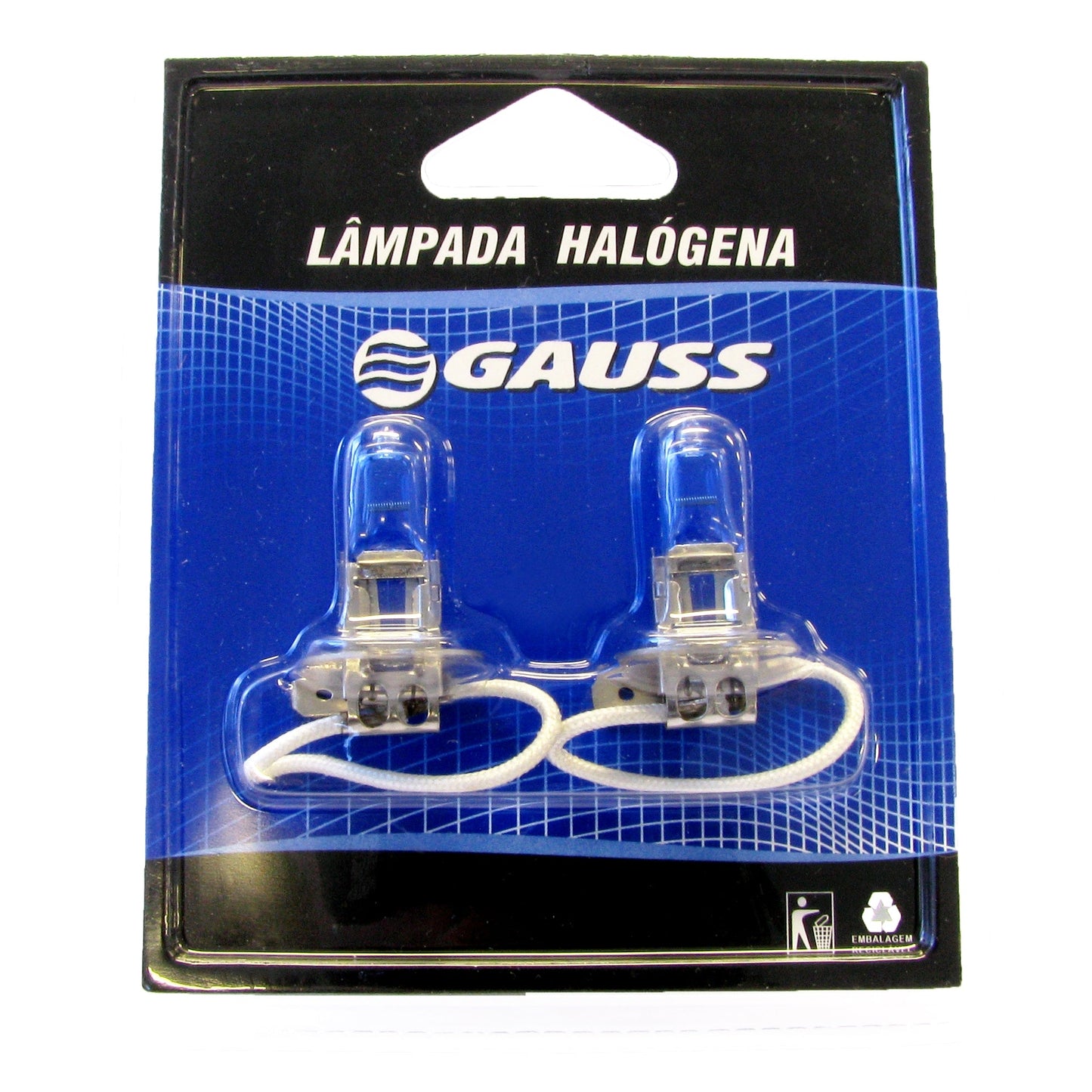 Par Lâmpada H3 55W 12V MaxLight - Gauss - GL57 H3 (0)