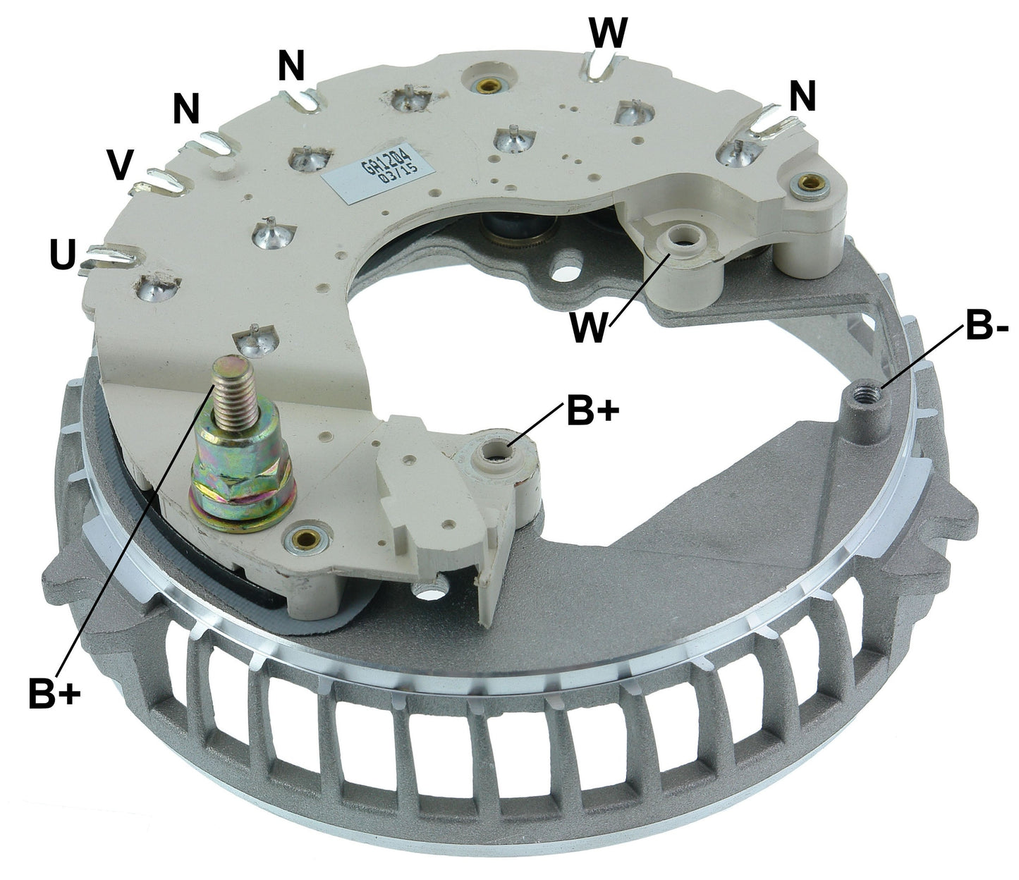 Retificador do Alternador - Gauss - GA1204 (0)