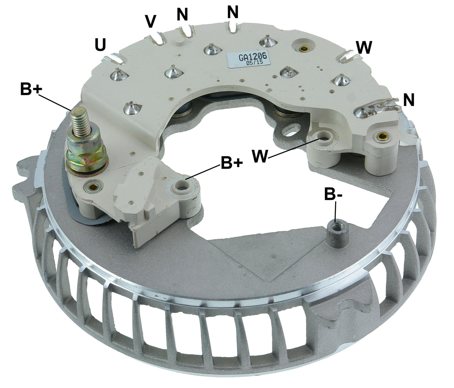 Retificador do Alternador - Gauss - GA1206 (0)