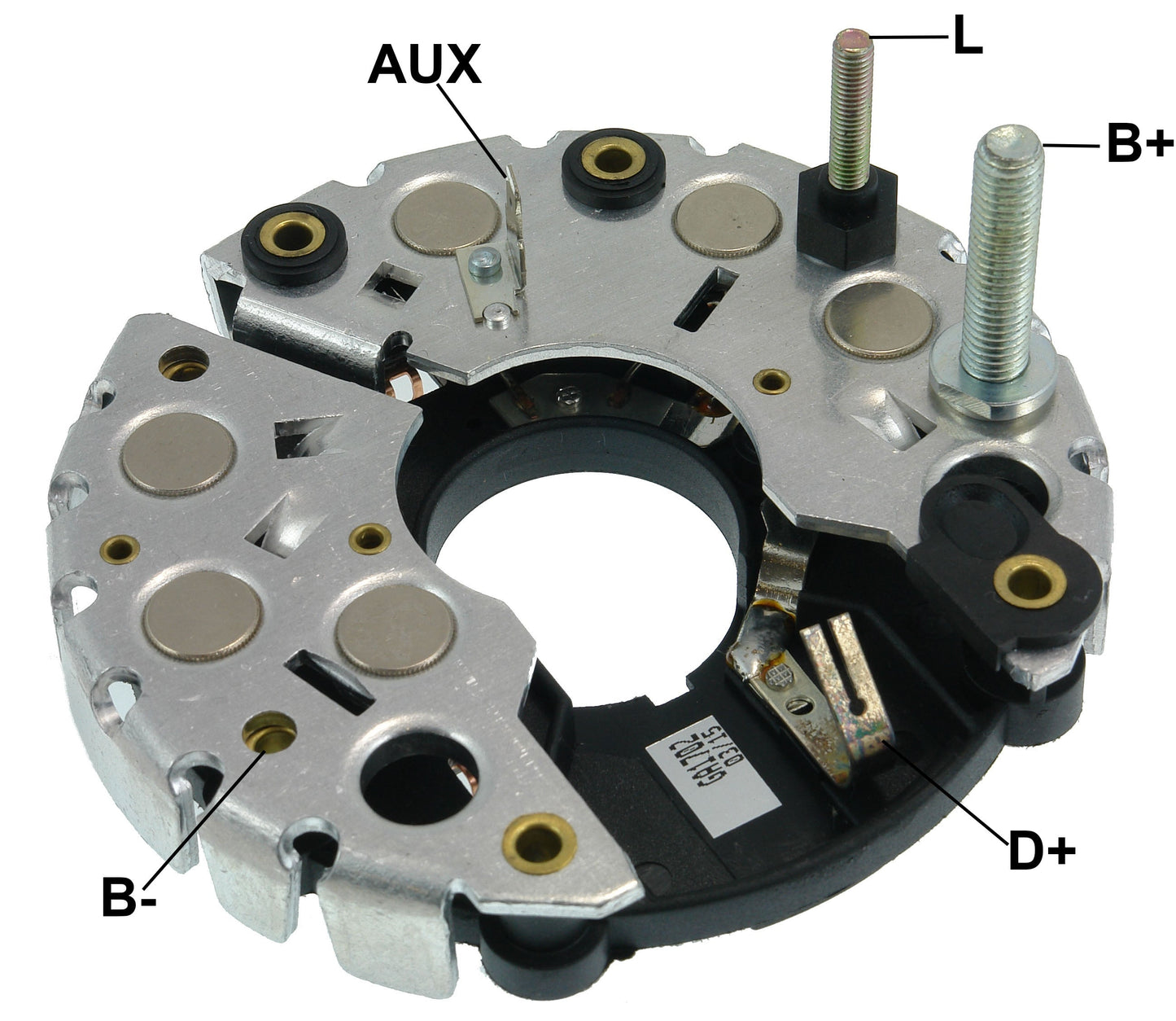Retificador do Alternador - Gauss - GA1702 (0)