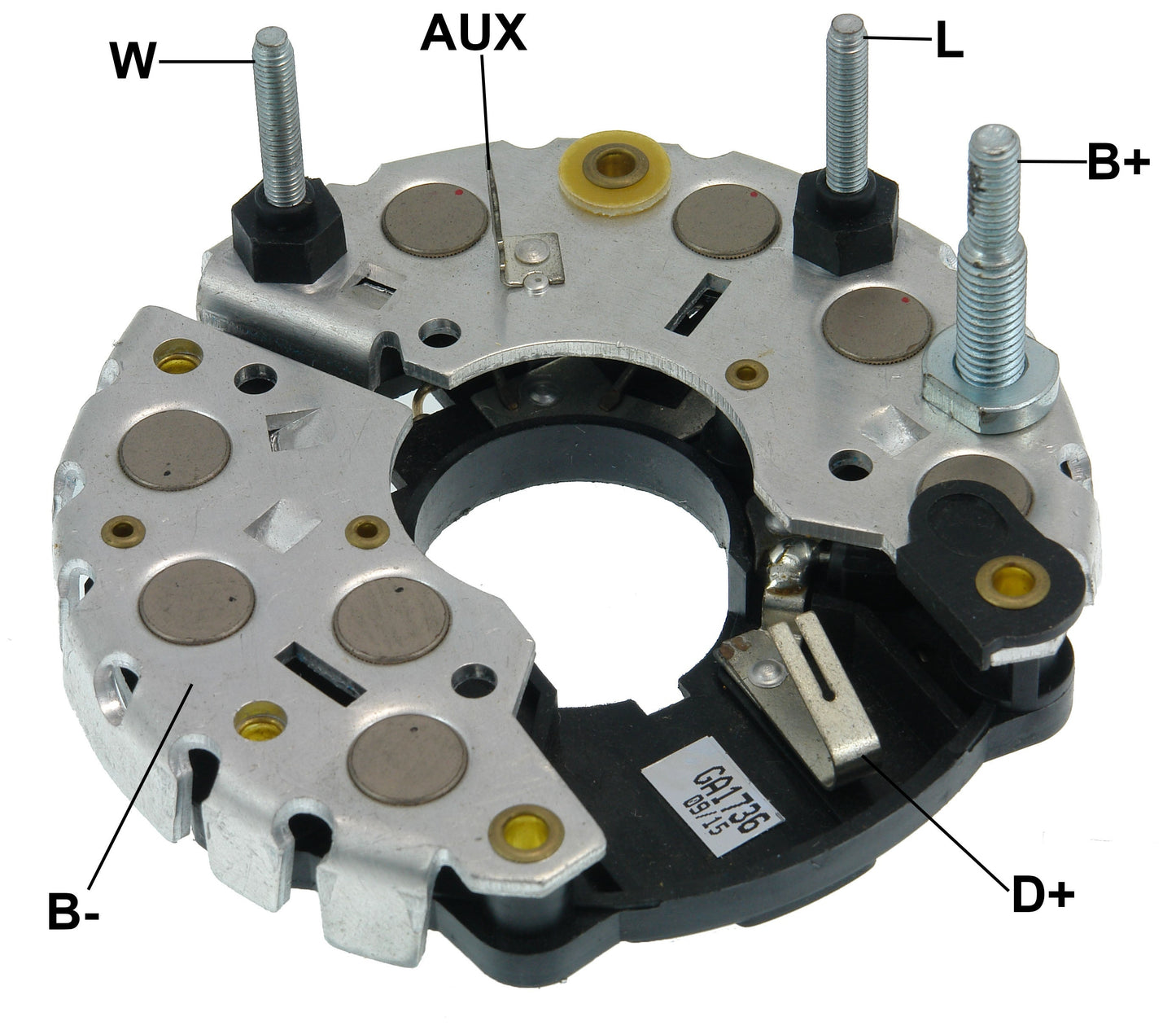 Retificador do Alternador - Gauss - GA1736 (0)